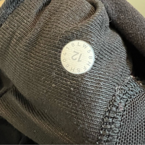 Lululemon Ready To Rulu High Rise Jogger Pants Black 12 - Picture 15 of 15